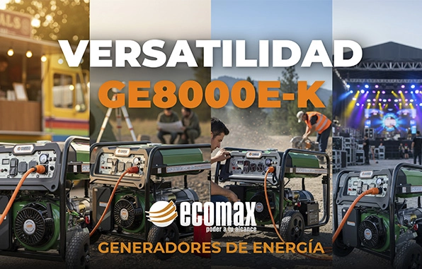 Generador gasolina Ecomax